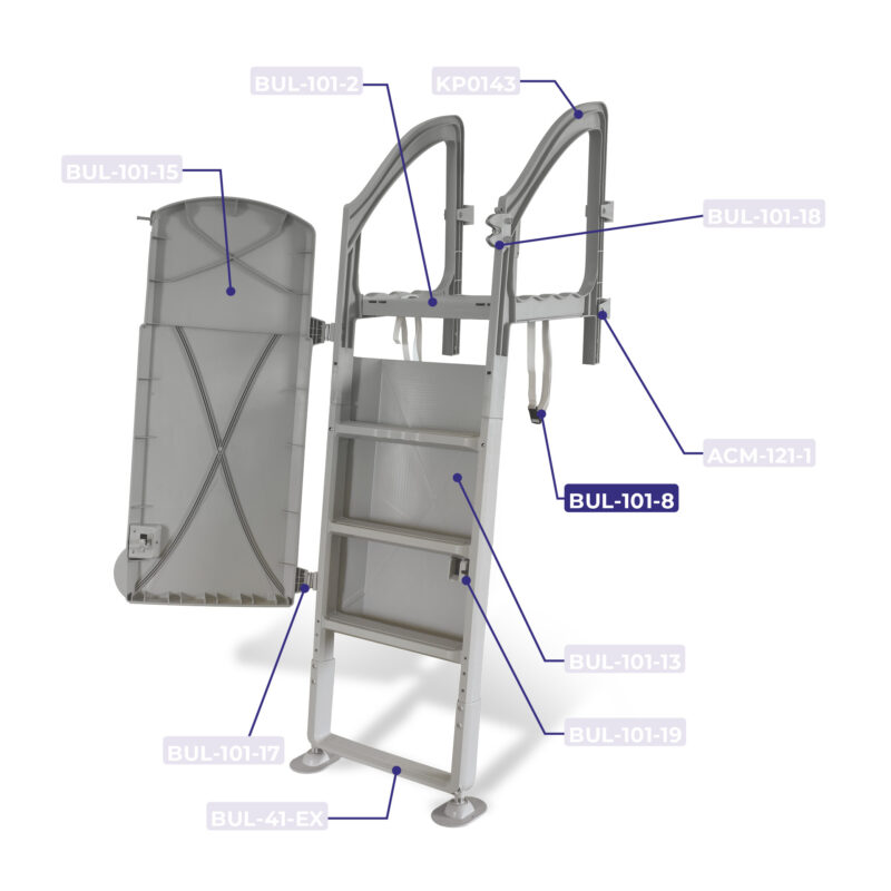 Olympic safety ladder for ACM-124S