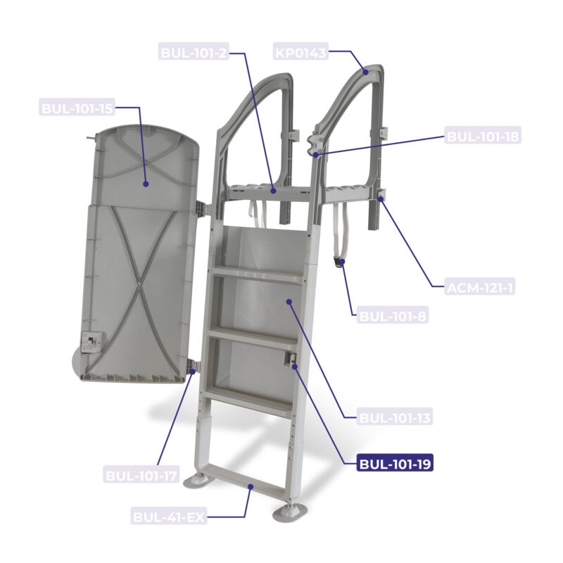 Olympic safety ladder for ACM-124S