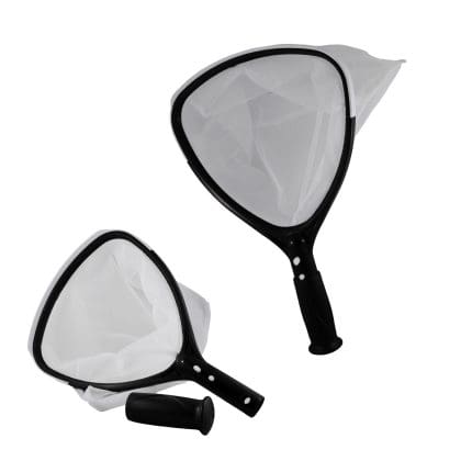 Spa scoop net with removable handle
