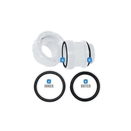 Inner and outer o ring for 1 1/2” unions