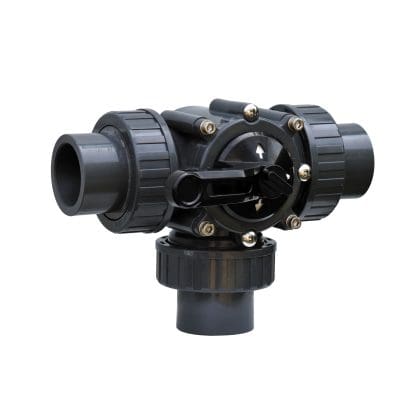 3-way diverter valve